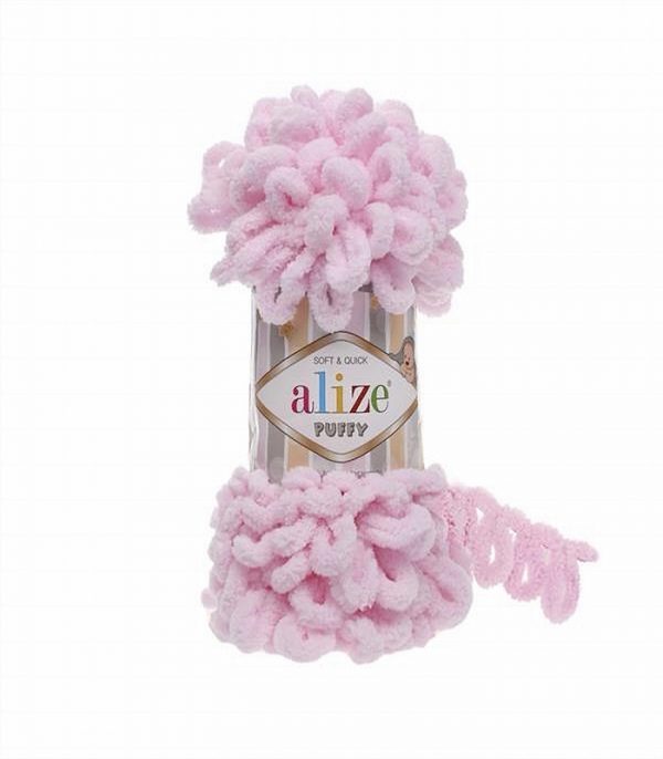 Alize Puffy - Finger Knitting Yarn (Free Baby Blanket Pattern) - Image 2
