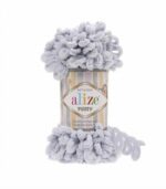 Alize Puffy - Finger Knitting Yarn (Free Baby Blanket Pattern) - Image 6