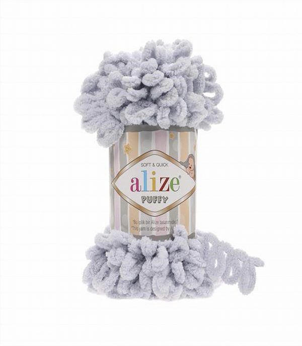 Alize Puffy - Finger Knitting Yarn (Free Baby Blanket Pattern) - Image 6
