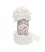 Alize Puffy - Finger Knitting Yarn (Free Baby Blanket Pattern) - Image 3