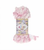 Alize Puffy - Finger Knitting Yarn (Free Baby Blanket Pattern) - Image 7