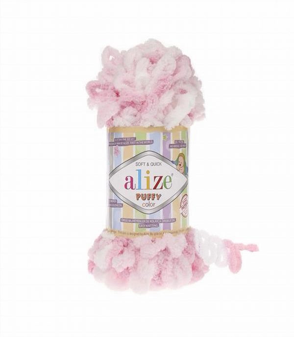 Alize Puffy - Finger Knitting Yarn (Free Baby Blanket Pattern) - Image 7