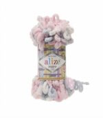 Alize Puffy - Finger Knitting Yarn (Free Baby Blanket Pattern) - Image 4
