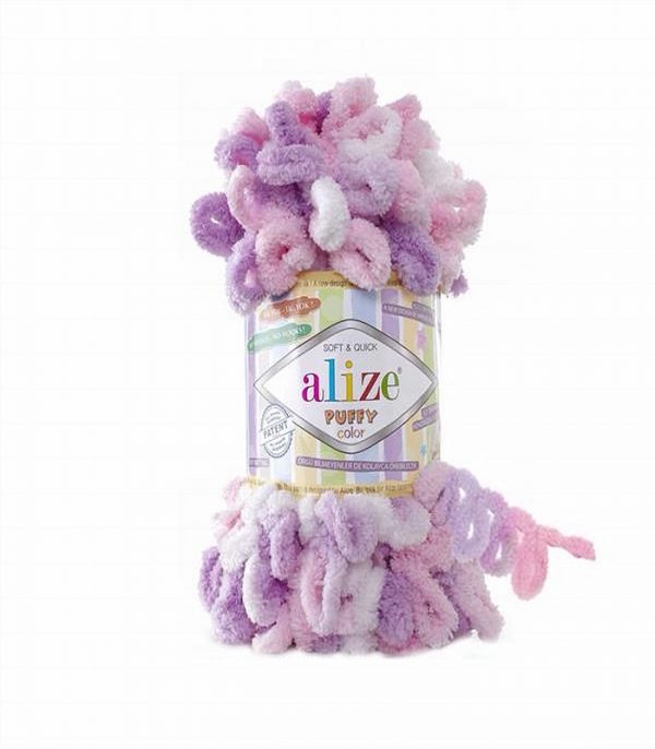 Alize Puffy - Finger Knitting Yarn (Free Baby Blanket Pattern) - Image 10