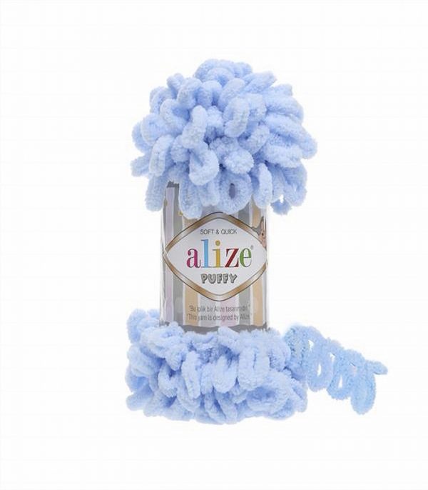 Alize Puffy - Finger Knitting Yarn (Free Baby Blanket Pattern) - Image 13