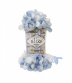 Alize Puffy - Finger Knitting Yarn (Free Baby Blanket Pattern) - Image 12