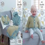 Pattern 4967-Hooded Jacket, Cardigan & Blanket