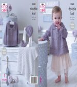 Pattern 5340 Baby Matinee Jacket, Hat, Shoes & Blanket