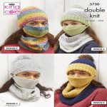 Pattern 5730 Face Coverings & Hats in DK
