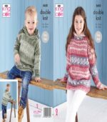 Pattern 5650 Sweater and Hoodie knitted in King Cole Fjord DK
