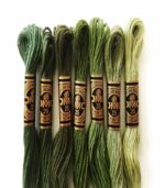 DMC - Greens - Hand Embroidery Thread